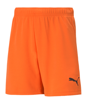 PUMA teamRISE Short Kids Orange Weiss F08 - orange