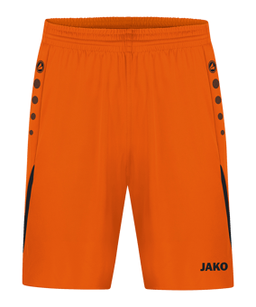 JAKO Challenge Short Damen Orange Schwarz F351 - orange