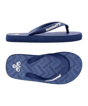Hummel Flip Flop Badelatsche Kids Blau F7149 - blau