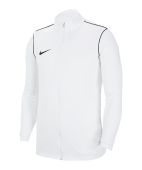 Nike Park 20 Trainingsjacke Weiss Schwarz F100 - weiss