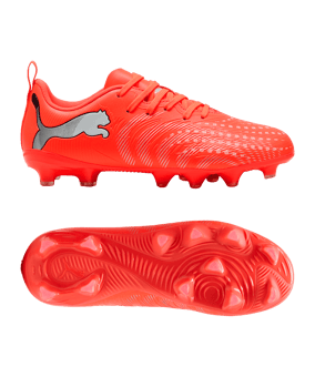PUMA FUTURE 9 Play FG/AG Unleash Kids Rot F01 - rot