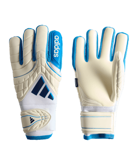adidas COPA Pro Fingersave Torwarthandschuhe Weiß - weiss