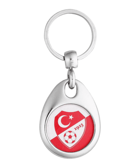 Türkei TFF Schlüsselanhänger EM 2024 Silber - silber