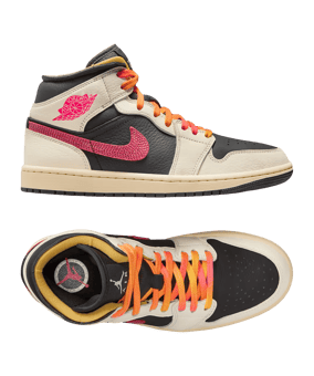 Jordan Air Jordan 1 Mid SE Edge Damen Weiß F107 - weiss