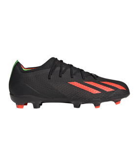 adidas X Speedportal.1 FG Shadowportal Kids Schwarz Rot Grün - schwarz