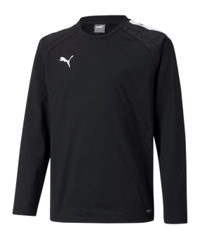 PUMA teamLIGA Sweatshirt Kids Schwarz F03 - schwarz