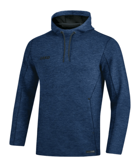 Jako Premium Basic Kapuzensweatshirt Blau F49 - blau