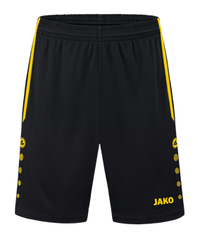 JAKO Allround Trainingsshort Schwarz F803 - schwarz