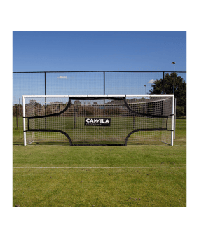 Cawila Target Netz 5 x 2m Schwarz Weiss - schwarz