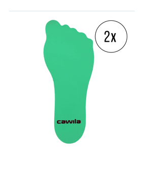 Cawila Marker-System Fuss 21cm 2er Set Grün - gruen