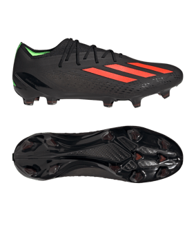 adidas X Speedportal.1 FG Shadowportal Schwarz Rot Grün - schwarz
