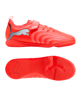 PUMA FUTURE 9 Play V IN Unleash Kids Rot F01 - rot