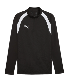 PUMA teamFINAL26 Training 1/4 Zip Top Schwarz F03 - schwarz