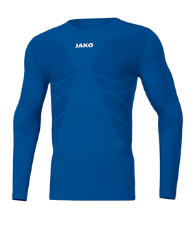 JAKO Comfort 2.0 langarm Blau F04 - blau