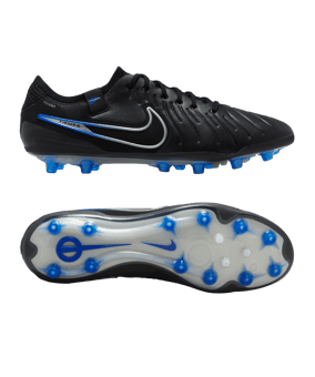Nike Tiempo Legend X Elite AG-Pro Shadow Schwarz Blau F040 - schwarz