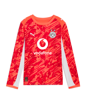 PUMA Borussia Dortmund LS Torwarttrikot 2025/2026 Kids Rot F99 - rot