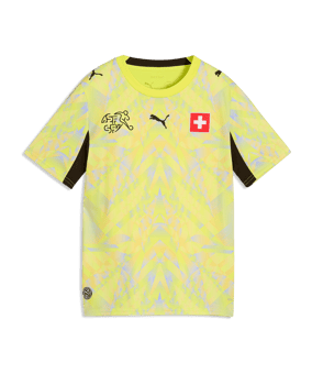 PUMA SFV Schweiz Replica Torwarttrikot Home WM 2026 Kids Gelb F89 - gelb