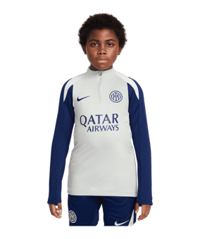 Nike Inter Mailand Strike Drill Top Sweatshirt Kids Grau F093 - grau