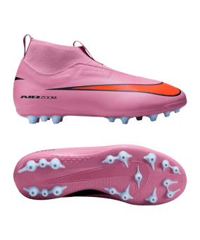 Nike Air Zoom Mercurial Superfly X Academy AG Scary Good Kids Rosa F600 - rosa