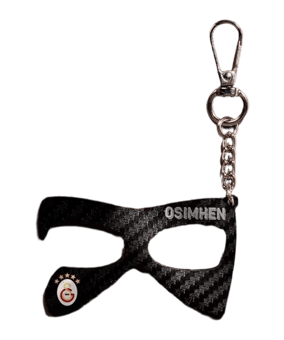 Galatasaray Istanbul 5 Sterne Osimhen Maske Sterne Osimhen Maske Schlüsselanhänger Mehrfarbig - mehrfarbig
