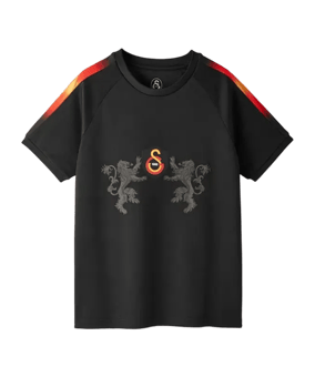 Galatasaray Istanbul Match Day Aslanli T-Shirt Kids Schwarz - schwarz