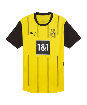PUMA BVB Dortmund Auth. Trikot Home 2024/2025 Gelb F01 - gelb