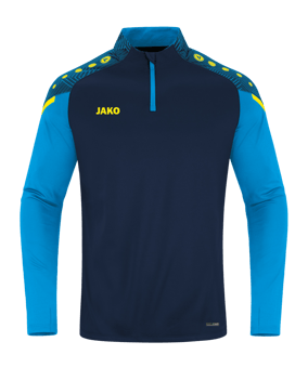 JAKO Performance Ziptop Kids Blau Blau F908 - blau