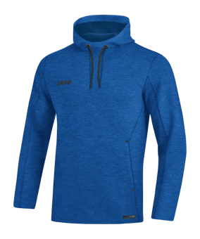 Jako Premium Basic Kapuzensweatshirt Blau F04 - blau