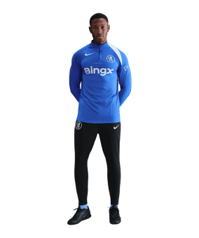 Nike FC Chelsea London Strike Trainingshose Schwarz F010 - schwarz
