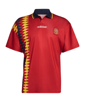 adidas FEF Spanien Bringback 1994 Trikot Home Rot - rot