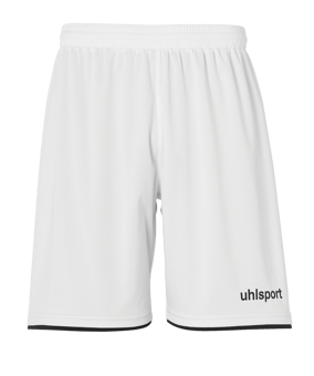 Uhlsport Club Short Weiss Schwarz F02 - weiss