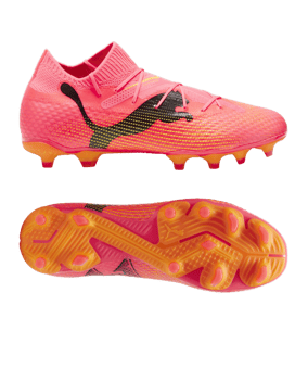PUMA FUTURE 7 Pro FG/AG The Forever Faster Rosa Schwarz F03 - rosa