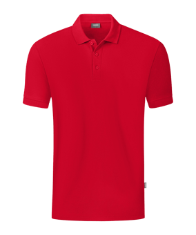 Jako Organic Polo Shirt Rot F100 - rot