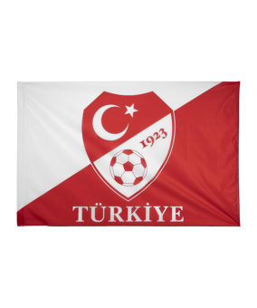 TFF Türkei Fahne 150x100cm EM 2024 Rot - rot