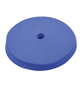 Cawila PRO TRAINING Floormark 10er Set d15mm Blau - blau
