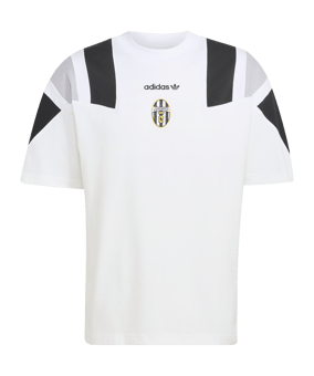 adidas Juventus Turin EQT T-Shirt Weiß - weiss