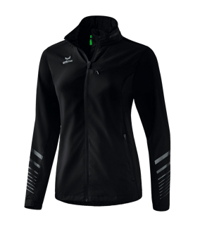 Erima Race Line 2.0 Running Jacke Damen Schwarz - schwarz