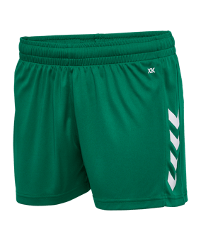 Hummel Core XK Poly Short Damen Grün F6140 - gruen
