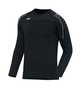 Jako Classico Sweatshirt Kids Schwarz Weiss F08 - schwarz