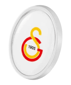 Galatasaray Istanbul Galatasaray Istanbul Logo Abzeichen Accessoire Silber - silber