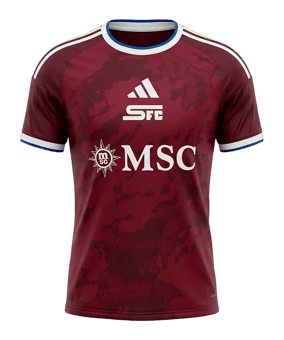 adidas SFC Servette FC Custom Trikot Home 2026/2027 Rot - rot