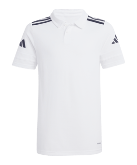 adidas Squadra 25 Polo Kids Weiß - weiss