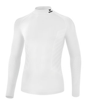 Erima ATHLETIC Turtleneck Sweatshirt Kids Weiss - weiss