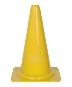 Cawila Markierungskegel L 40cm Gelb - gelb