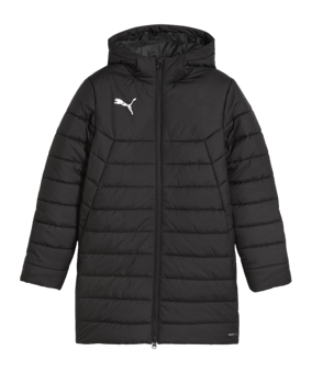 PUMA teamFINAL Bench Jacke Kids Schwarz F03 - schwarz