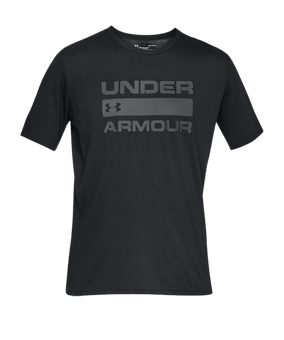 Under Armour Team Issue Wordmark T-Shirt F001 - schwarz