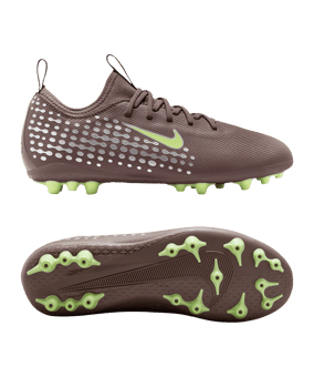 Nike Jr Air Zoom Mercurial Vapor XVI Academy AG Kylian Mbappe Kids Braun F200 - braun