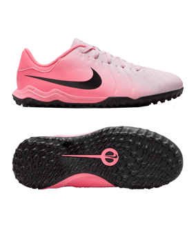 Nike Jr Tiempo Legend X Academy TF Mad Brilliance Kids Rot Schwarz F601 - rot