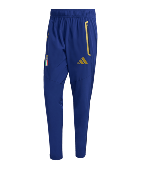 adidas Italien Tiro Travel Hose Blau - blau