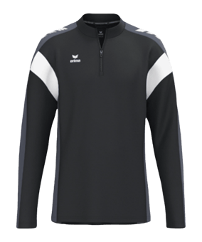 Erima Sweatshirt Schwarz Fschwarzslategrey - schwarz